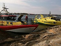 SSRS båt och ambulansbåt